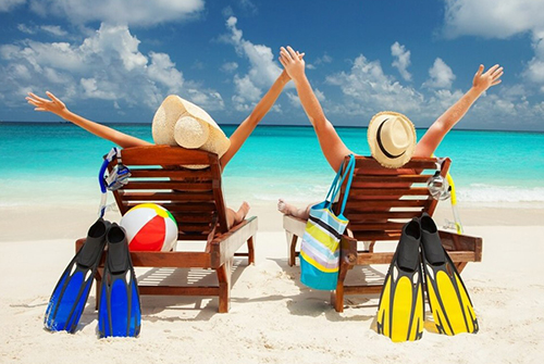A romantic holiday for two